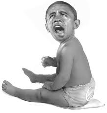Obama throwing a tantrum